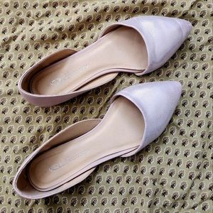EUC Chinese Laundry Metallic Pink flats